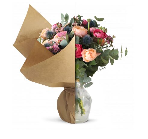 Ziedi jau atrodas ūdenī